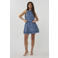 Studio AMAYA halterjurk blauw