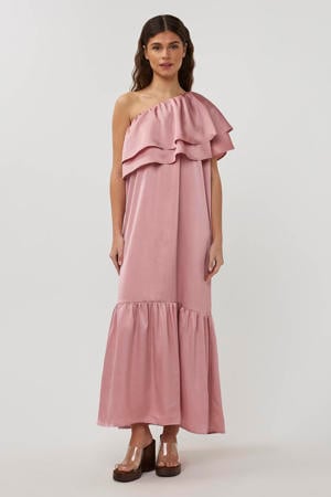 maxi jurk oudroze