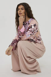 thumbnail: Studio AMAYA high waist broek oudroze