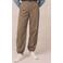 Gossia relaxed high waist casual broek bruin