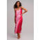 Gossia viscose dip-dye maxi jurk met split - roze