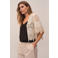 Gossia top broderie crème