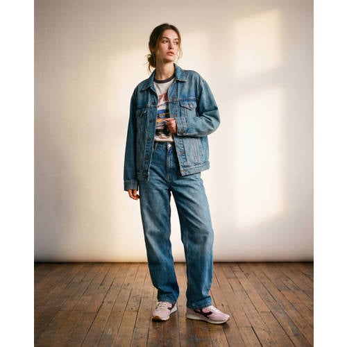 Boax Homerun leren sneakers lichtroze afbeelding