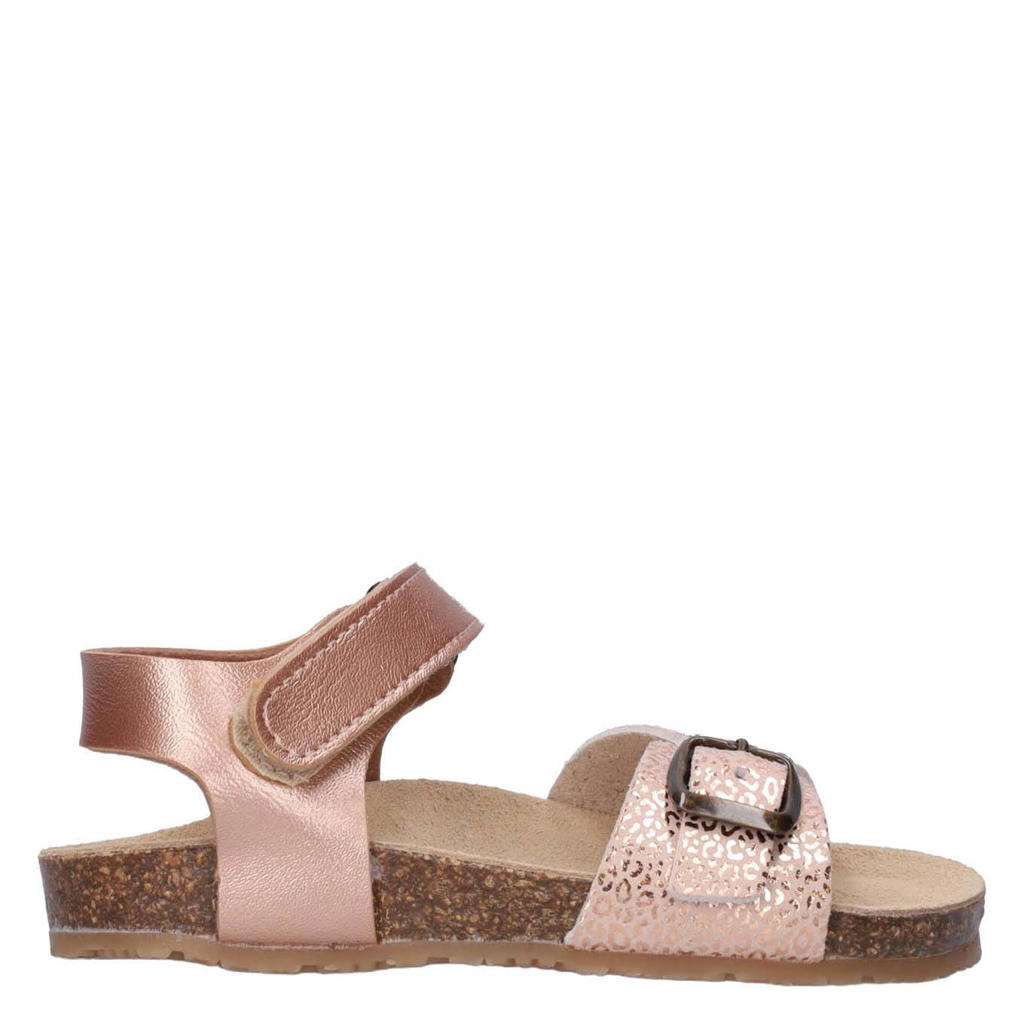 Roze meisjes Red Code sandalen van imitatieleer met klittenband