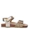 Red Code sandalen goud