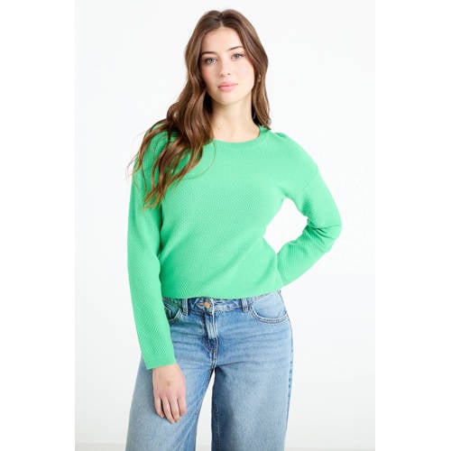 Cache Cache sweater groen gebreid afbeelding