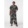 MS Mode gebloemd T-shirt zwart
