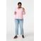 MS Mode gebloemde blousetop lichtroze
