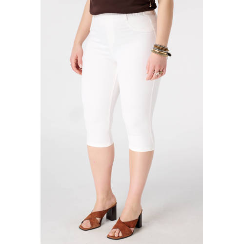 MS Mode skinny regular waist tregging wit