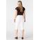 MS Mode skinny regular waist tregging wit
