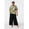 MS Mode gebloemde T-shirt  groen