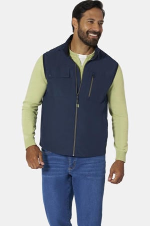 +FIT Collectie bodywarmer Plus Size TJORM donkerblauw
