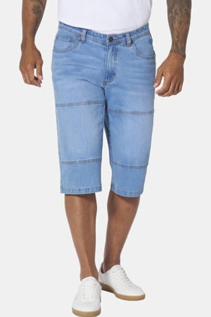 +FIT Collectie ESBJORN denim regular bermuda short Plus Size blauw