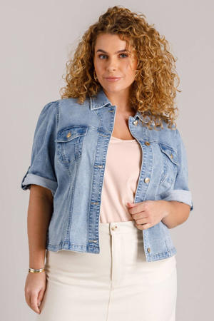 spijkerjas medium blue denim