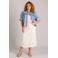 Yest Curve spijkerjas medium blue denim