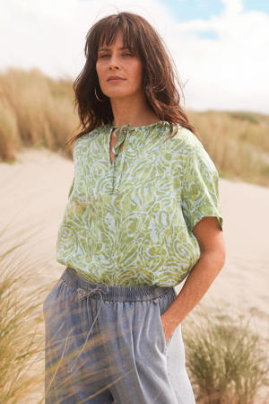 blousetop groen