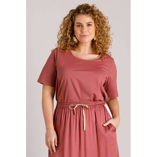 Yest Curve top oudroze met lurex afbeelding
