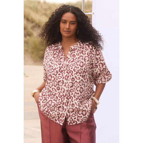 Yest Curve blouse ecru afbeelding
