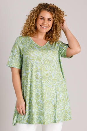 jersey tuniek lichtgroen