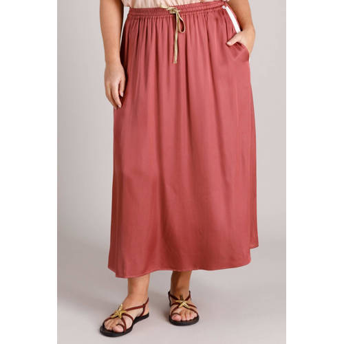 Yest Curve midi rok oudroze afbeelding