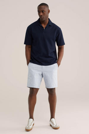 regular polo donkerblauw