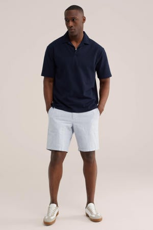 regular polo donkerblauw