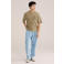 WE Fashion boxy T-shirt groen