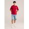 WE Fashion relaxed T-shirt rood