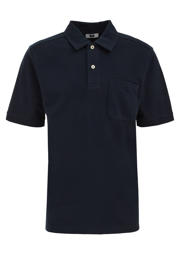 thumbnail: WE Fashion regular polo donkerbruin