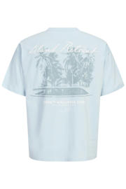 thumbnail: JACK & JONES JUNIOR T-shirt met backprint lichtblauw