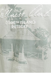 thumbnail: JACK & JONES JUNIOR T-shirt met backprint grijsgroen