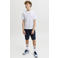 JACK & JONES JUNIOR T-shirt met backprint wit