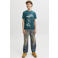 JACK & JONES JUNIOR T-shirt donkergroen