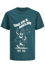 thumbnail: JACK & JONES JUNIOR T-shirt donkergroen