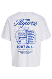 thumbnail: JACK & JONES JUNIOR T-shirt met backprint wit