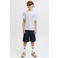 JACK & JONES JUNIOR T-shirt met backprint wit