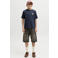 JACK & JONES JUNIOR T-shirt met backprint donkerblauw
