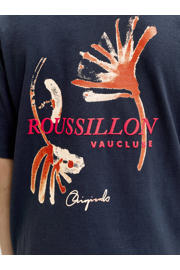 thumbnail: JACK & JONES JUNIOR T-shirt met backprint donkerblauw
