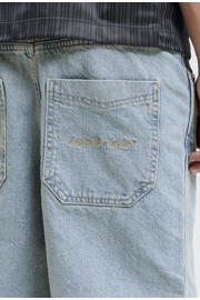 thumbnail: JACK & JONES JUNIOR high waist denim short light blue denim