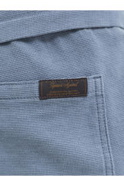thumbnail: JACK & JONES JUNIOR korte broek + overhemd met textuur blauw