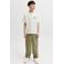 JACK & JONES JUNIOR T-shirt met backprint wit