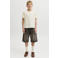 JACK & JONES JUNIOR T-shirt met backprint ecru