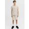 JACK & JONES JUNIOR korte broek + overhemd met textuur beige
