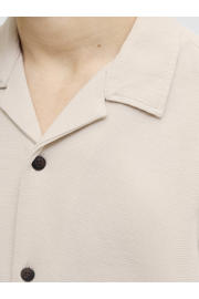 thumbnail: JACK & JONES JUNIOR korte broek + overhemd met textuur beige