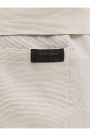 thumbnail: JACK & JONES JUNIOR korte broek + overhemd met textuur beige