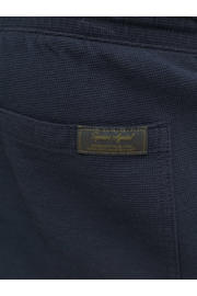 thumbnail: JACK & JONES JUNIOR korte broek + overhemd met textuur donkerblauw
