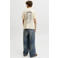 JACK & JONES JUNIOR T-shirt met backprint ecru