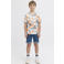JJ REBEL JUNIOR T-shirt blauw