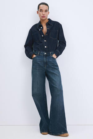 jumpsuit medium blue denim