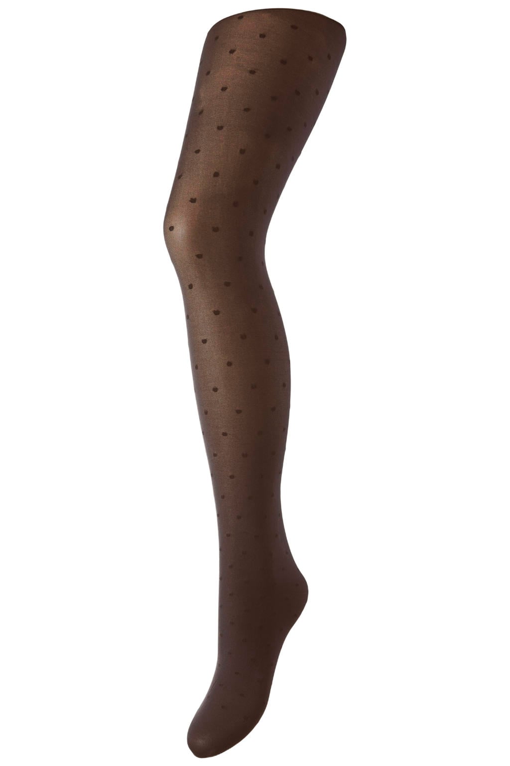 PIECES PCNEW NIKOLINE panty met stippen 20 denier - zwart